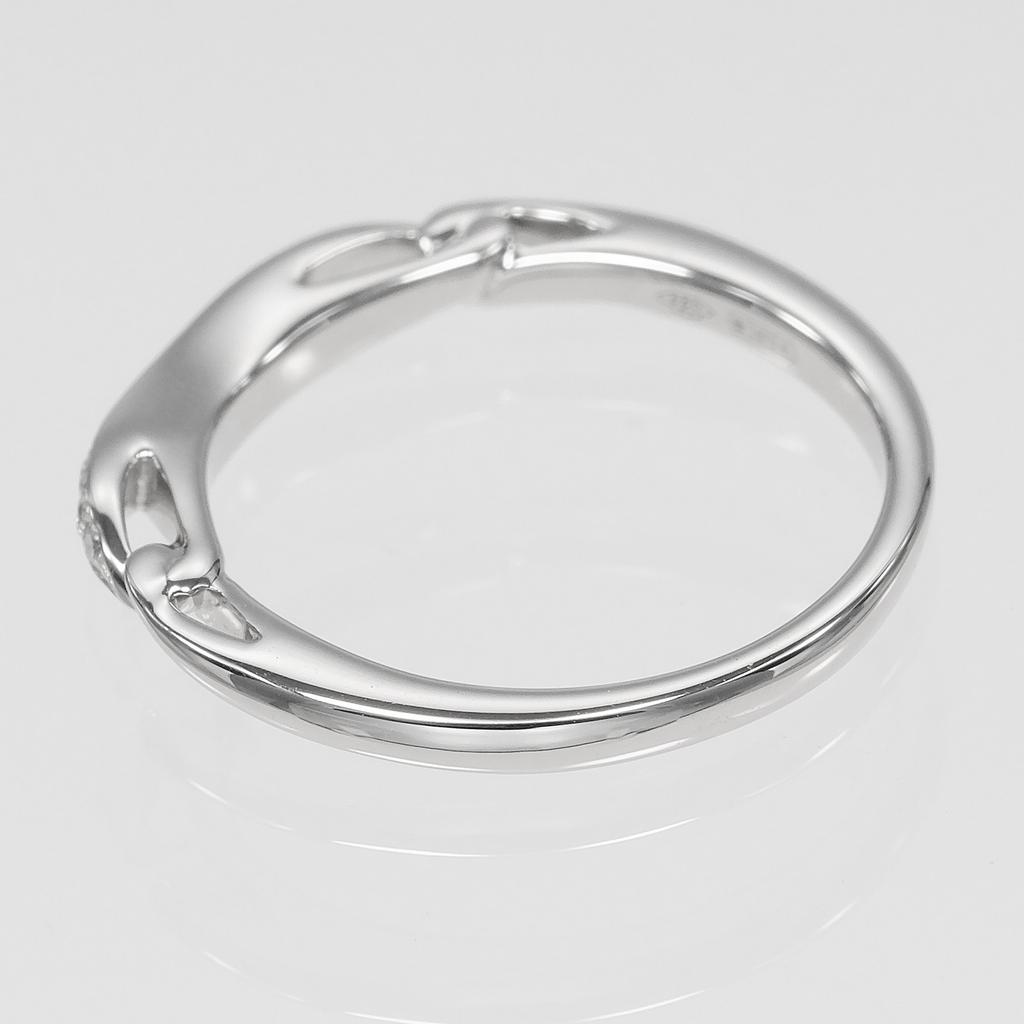 Bvlgari Кольцо «Встреча любви» Pt950Платина/бриллиант № 4,1(Наш размер) 2,85 г Женское Б/У