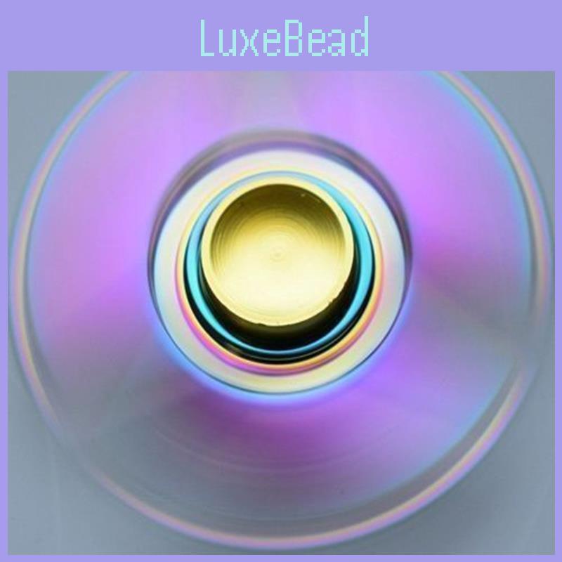 Роскошный радужный сплав фиджет спиннер для снятия стресса и улучшения концентрации