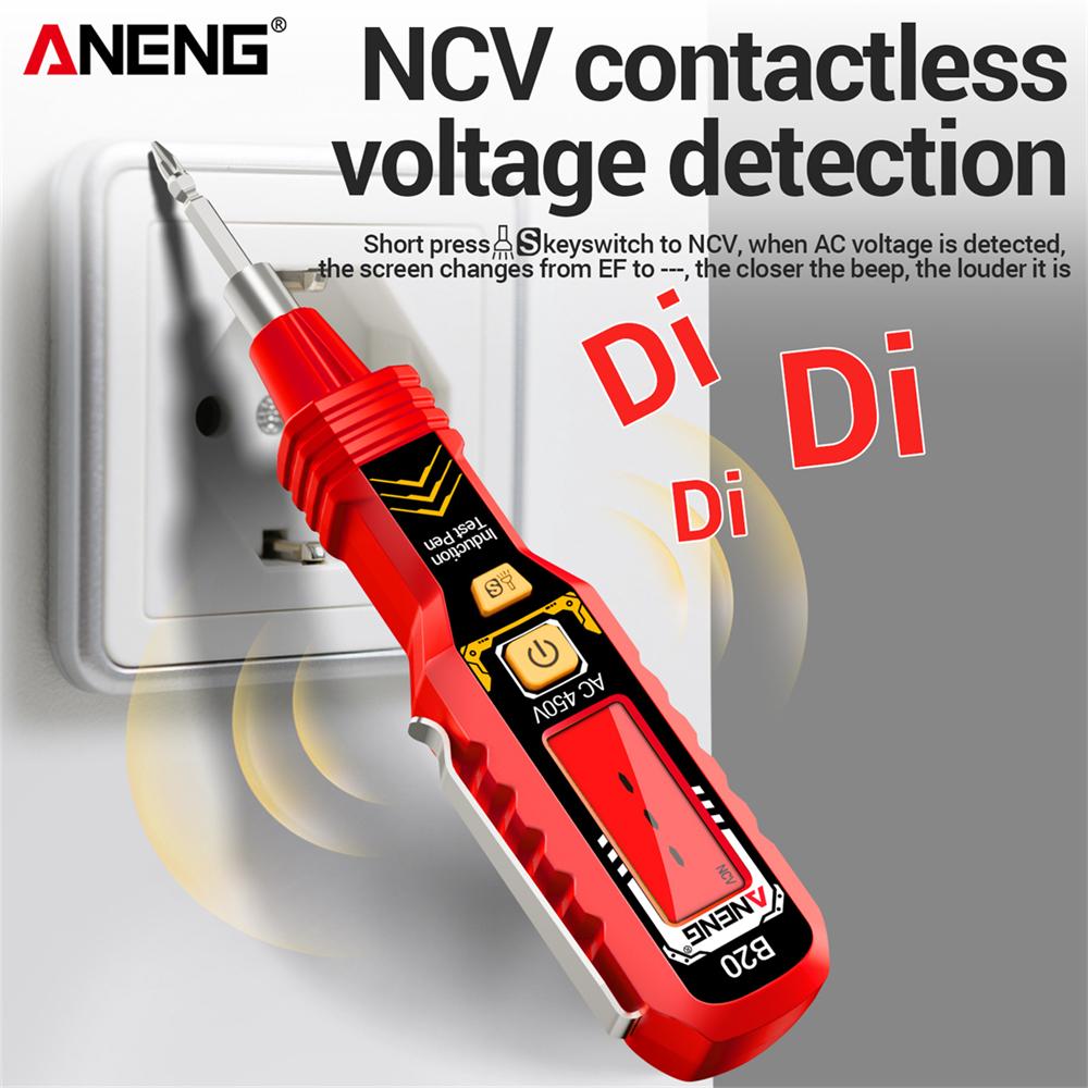 General Insulated Electric Pen ANENG B20 Double Headed Cross Screwdriver for Electrician Maintenance and Inspection Manual Tool