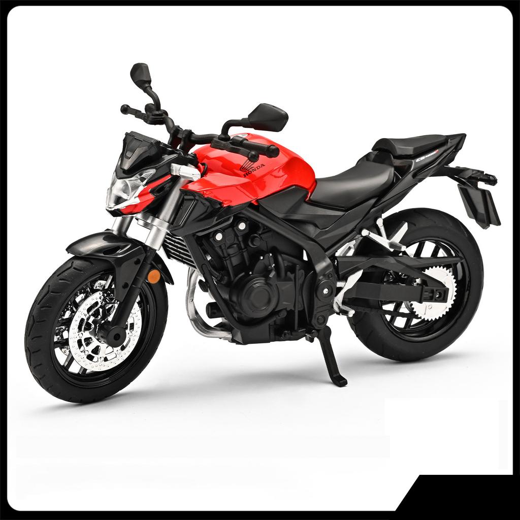 1:12 Honda Cb400F Спортивная модель мотоцикла из сплава Литая модель мотоцикла для уличных гонок Высокая симуляция Звук Свет Детская игрушка Подарок