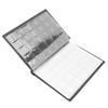 250 Pockets 10 Pages Coin Album Coin Collection Book Collecting Holder BookBlack