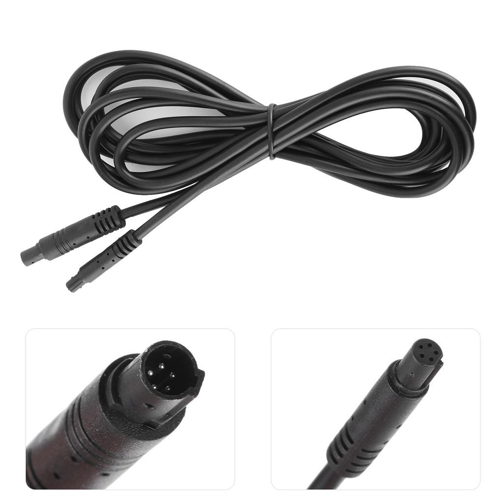 8.2ft 5Pin Rearview Camera Extension Cable Male To Female Car Rear View Line