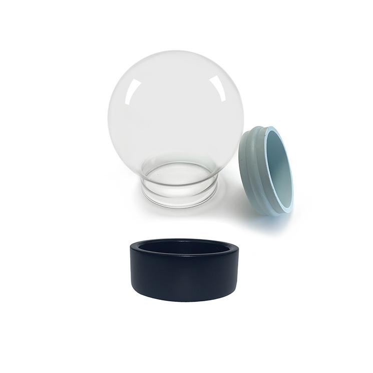 Glass Snow Globe Custom with Resin Black Bass DIY KITS