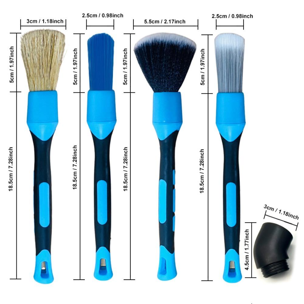Elbow Design Interior Cleaning Brush Multifunctional Wheels Cleaner Auto Exterior