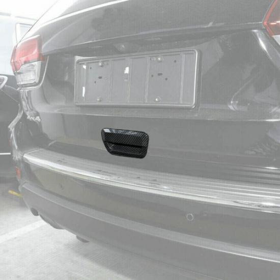 For 2014-2024 Dodge Durango Carbon Fiber Rear Door Tailgate Handle Cover Trim 1P