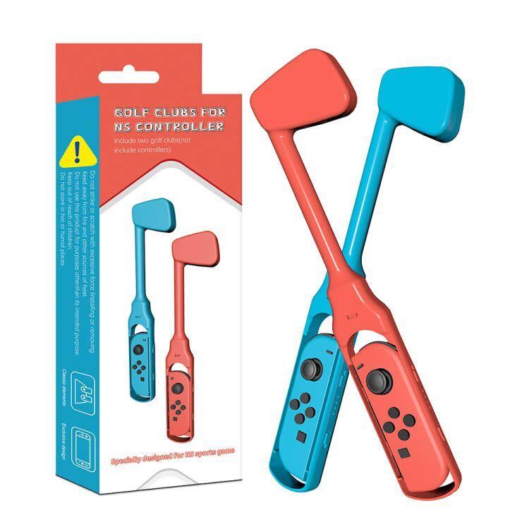 2 шт. Выдвижной Гольф-Клуб для Адаптера-Чехла Контроллера Nintendo Switch ForJoy-Con для Игр Mario Golf для Аксессуаров Switch