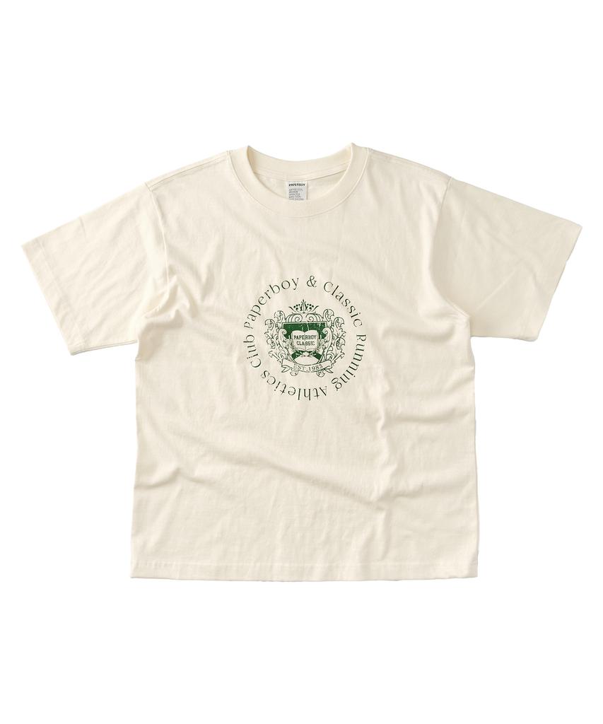 PAPERBOY County Short Sleeve T-Shirt - Cream