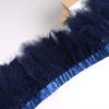 10 Meters Natural Turkey Marabou Feather Trim Ribbon Feather Fringe For Wedding Dress Decor Sewing Accessories Plumas