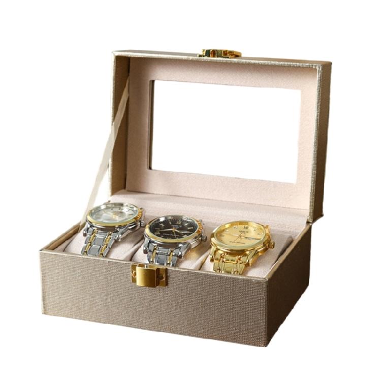 Органайзеры для дорогих часов Прозрачное окно для обзора Многоцелевой кейс-коробка для хранения украшений Премиальная композитная конструкция