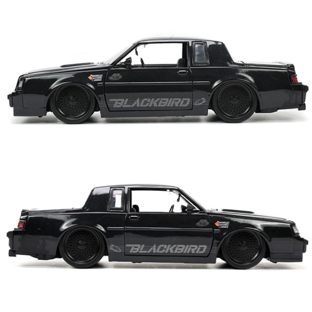 JADATOYS Size BTM 1987 Buick Grand National Big Time Muscle Mini Car 1/24 [Item]
