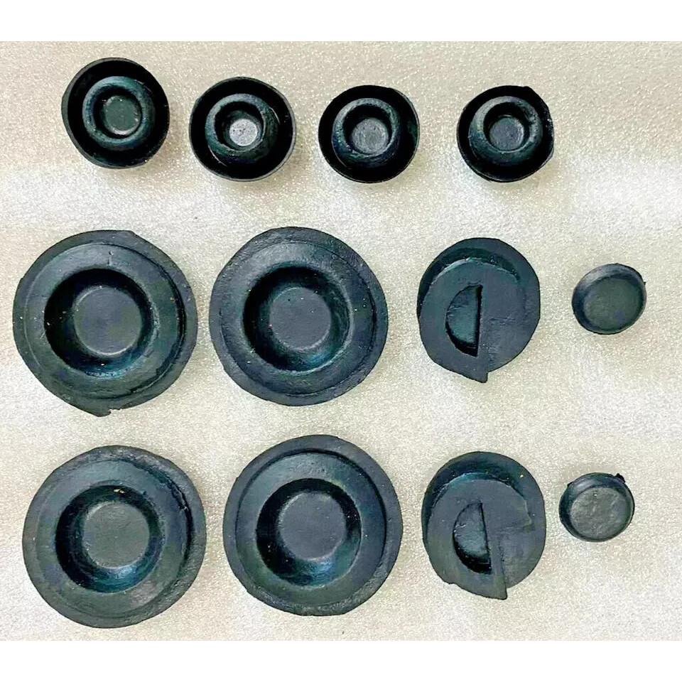 Suzuki Samurai SJ Jimny Floor Roll Bar Hole Rubber Caps Plugs Kit |Fit For