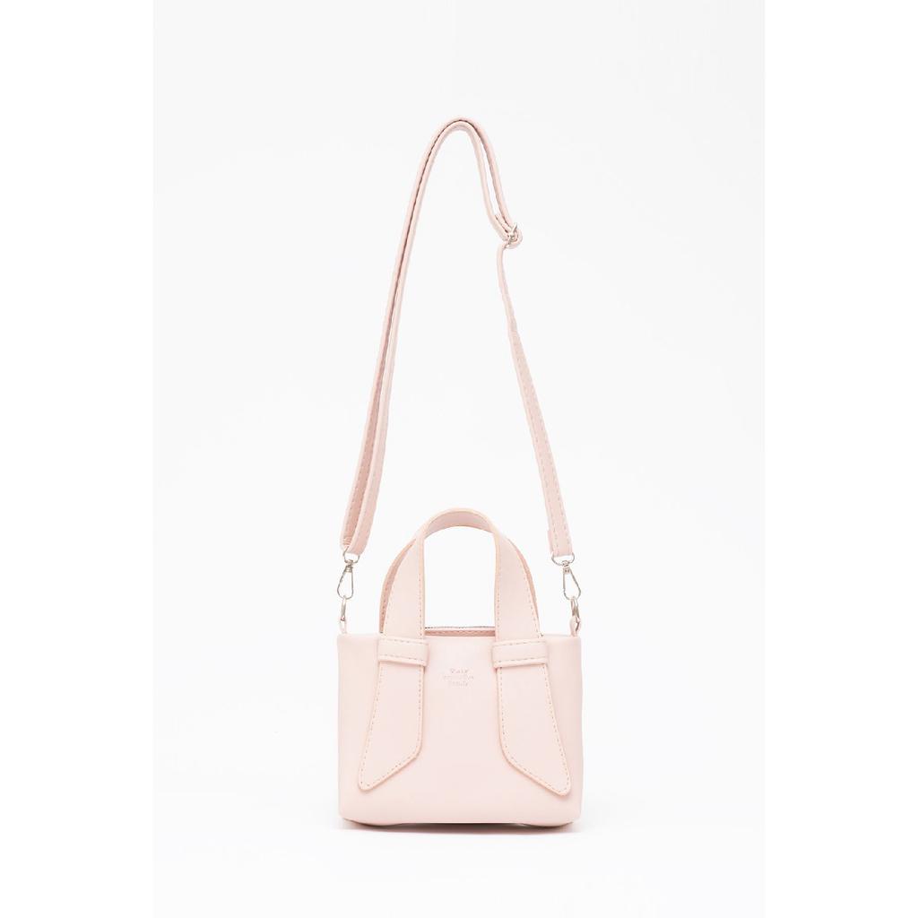 Black Shk60 Artificial Leather Single Compartment Double Handle Handbag And Crossbody Shoulder Bag L:14W:21W:8 Cm