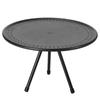 Folding Round Table With Chair Portable Mini Desk And Chair Set Ultra Light Adjustable Legs Folding Chair Camping Accessories