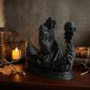 Lightweight Ferryman Sculpture Resin Death God Decoration Skeleton Figurine  Desk Decor