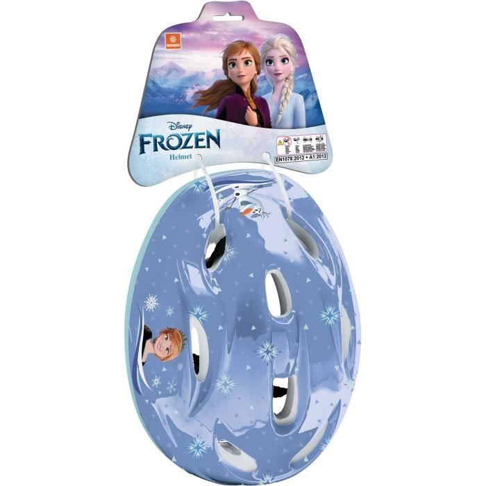 Casque de protection - MONDO - La Reine des Neiges - Ajustable - Taille M - 52 / 56 cm