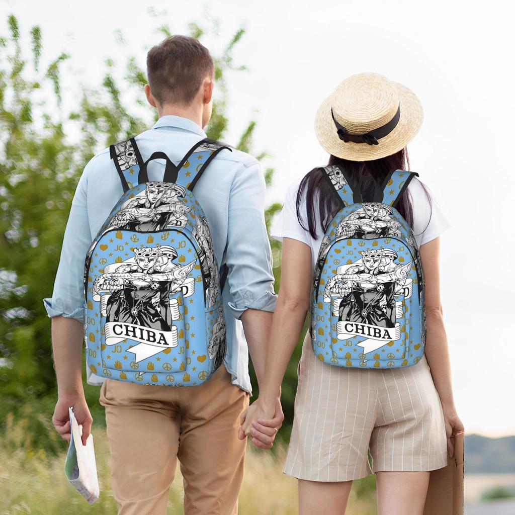 Модный Рюкзак Мира Невероятные Приключения ДжоДжо Mochilas Портативный Школьный Рюкзак на Молнии Rucksack