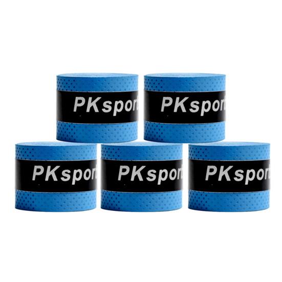 5 шт. Лента для обмотки ручки бадминтонной ракетки Противоскользящая Впитывающая пот Ударопрочная Дышащая Эластичная Обмотка для рукоятки удочки/теннисной ракетки/падла