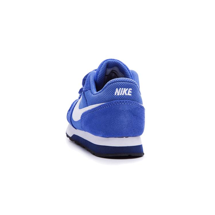 Nike MD Runner 2 Липучки Устойчивые к истиранию Низкие Кроссовки для бега Синий Белый Младенцы и Малыши 806255-406