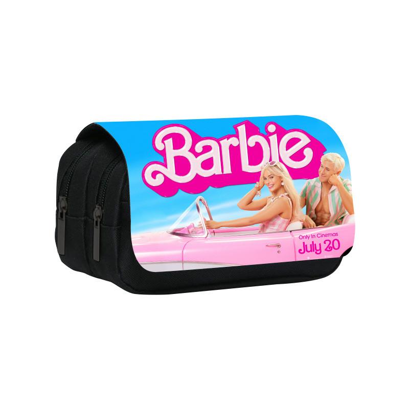 Двухъярусный пенал Barbie Princess с большим отделением для школьных принадлежностей детей