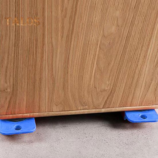 1 Set Furniture Mover with 8 Wheels Heavy Duty Furniture Lifter 330Lbs Load Bearing Multifunction Appliance Roller Furniture Moving Dolly Slider