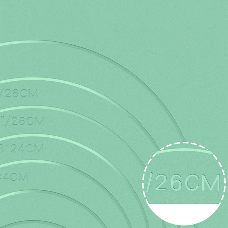 Очень большой силиконовый коврик для выпечки, антипригарный утолщенный коврик для раскатывания теста, кондитерский коврик для замеса, кондитерский торт, кухонные гаджеты