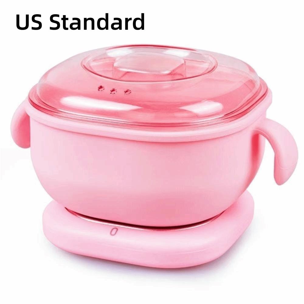 Adjustable Heating Control Mini Wax Warmer Silicone Non-Stick Pot Wax Melting Machine  Home