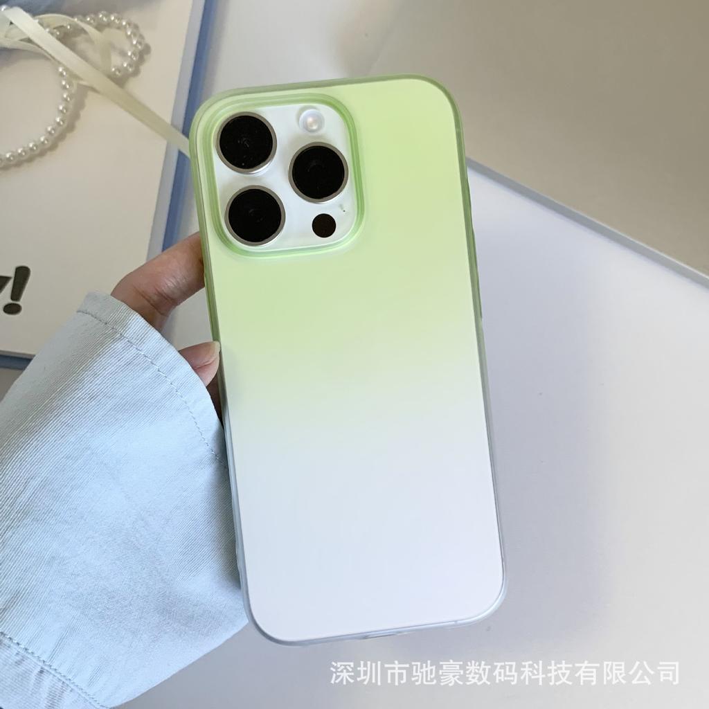 Подходит для iPhone17promax ледяной туман матовый чехол для мобильного телефона Apple 16 ультратонкий полупрозрачный противоударный защитный чехол из ПК 15