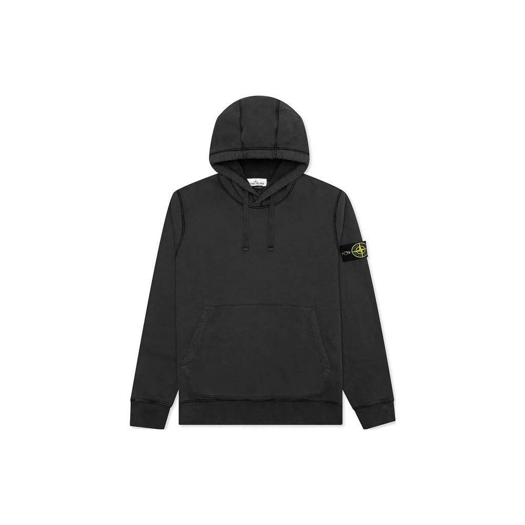 STONE ISLAND Худи Угольный Мужской Низ Серый 751564120-V0065