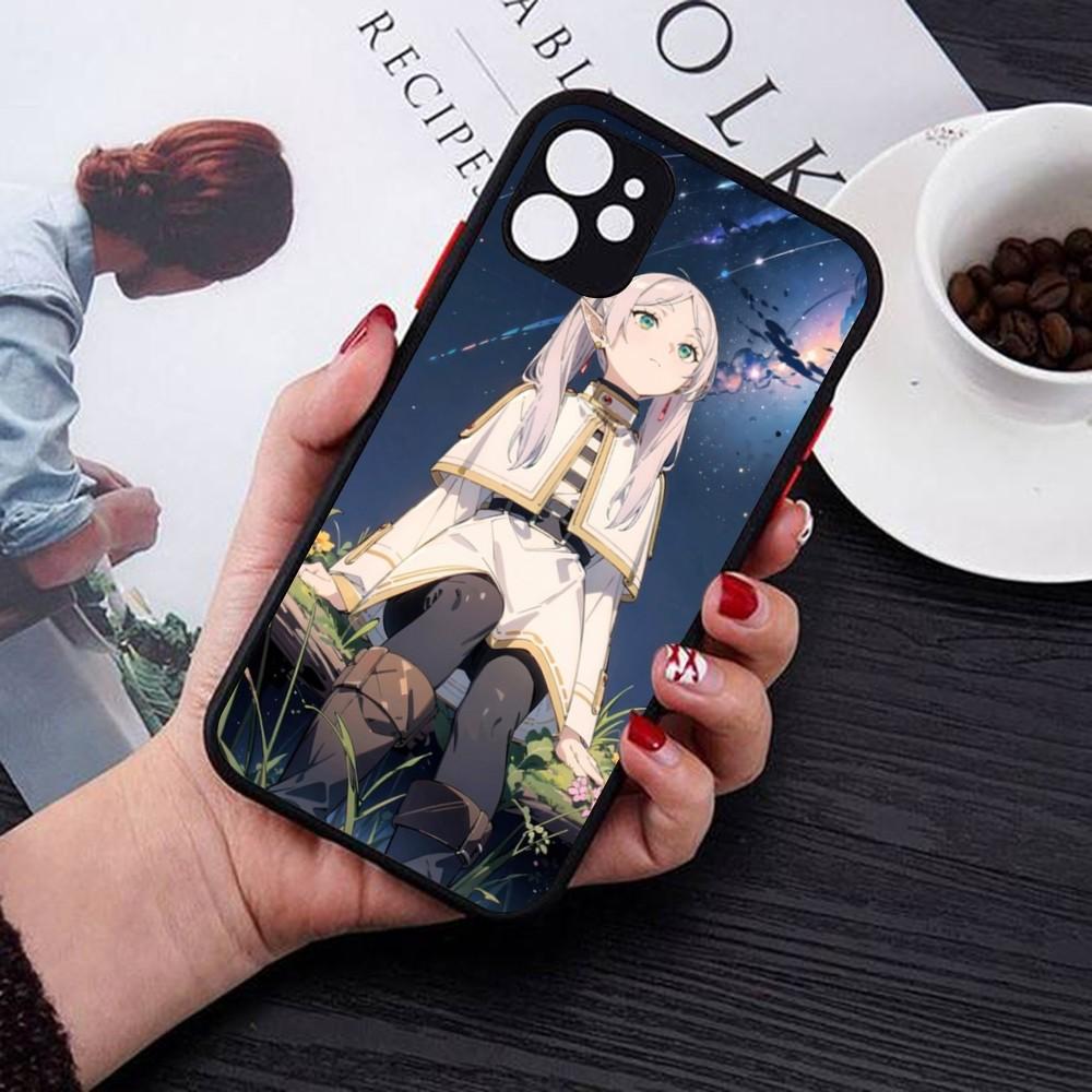 Горячий японский аниме-комикс Фрирен Чехол для телефона Для IPhone 14 11 12 13 Mini Pro Max 8 7 Plus X XR XS MAX Полупрозрачная матовая крышка