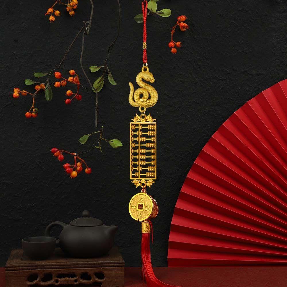 Длинная кисточка Китайский Лунный Новый год Подвеска Змея Праздник Весны Подвесное украшение Коллекции