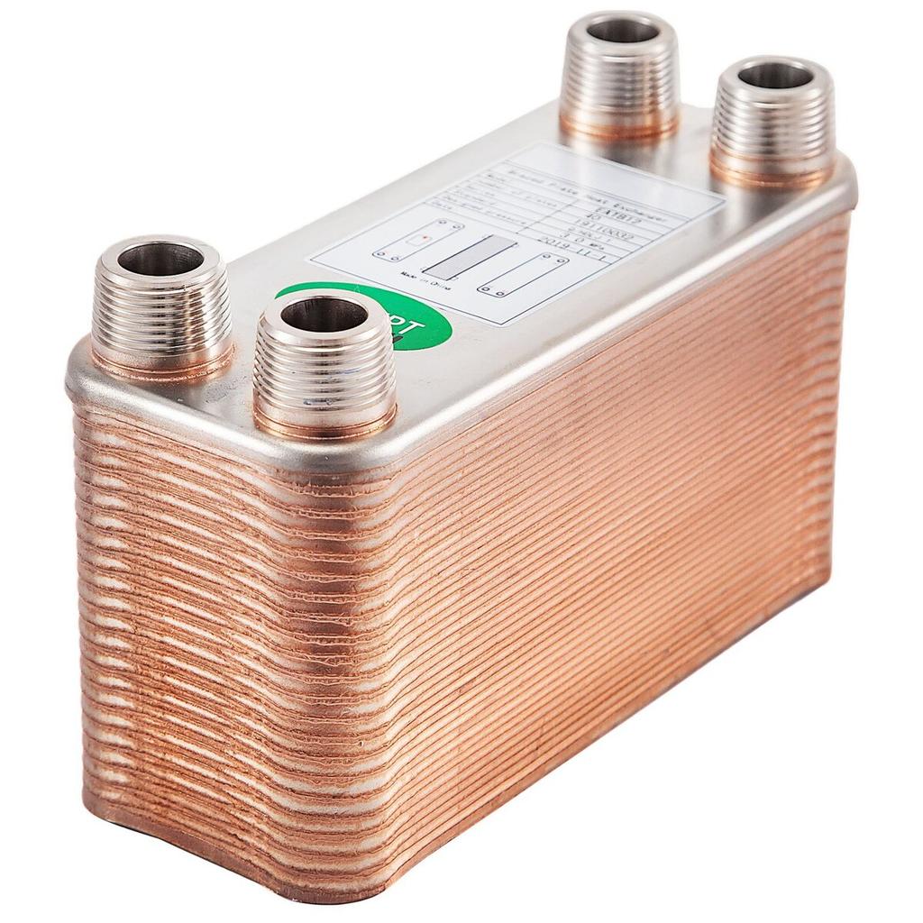 Heat Exchanger Brazed Plate Heat Exchanger 40 Plate Heat Exchanger For Heating