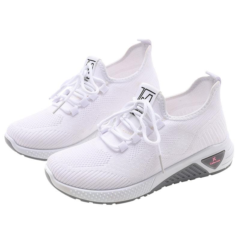 Новая женская дышащая повседневная обувь, модная легкая женская спортивная обувь