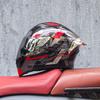 Orz motorcycle helmet peel-off helmet double lens big tail locomotive racing helmet running helmet men and women keep warm in winter