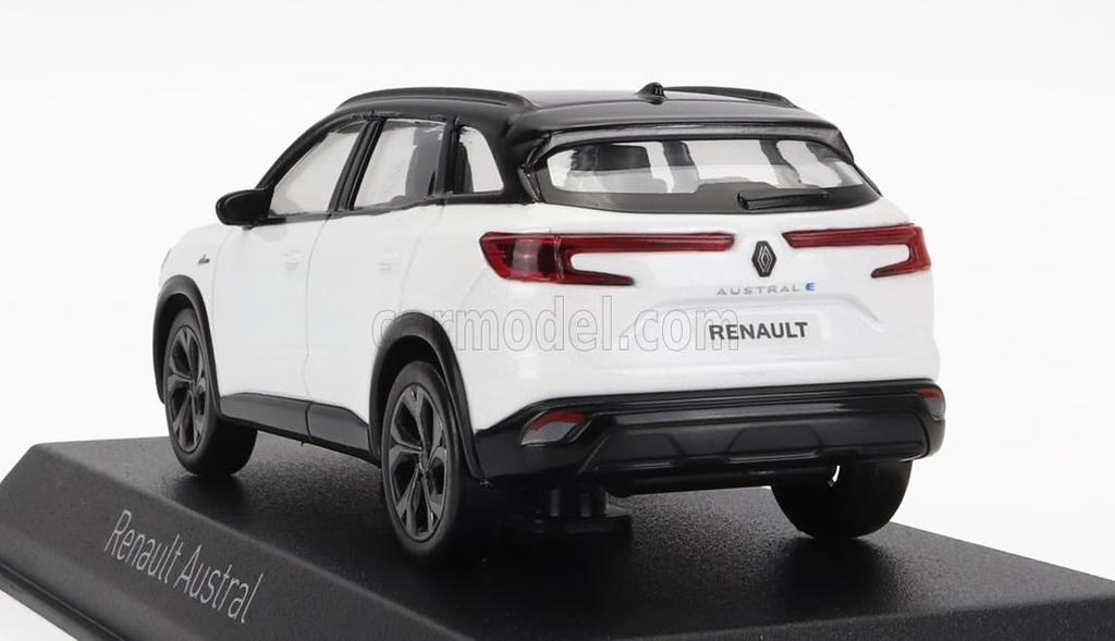 Norev Renault Austral Miniature Car 1/43 RENAULT AUSTRAL ESPRIT ALPINE 2022 (White Pearl)