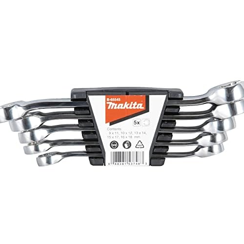 Makita B-65545 Набор ключей для накидных гаек, 5 предметов