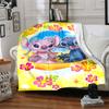 1Pc Lilo Stitch Adventure Blanket Soft And Comfortable Casual Warm Camping Travel Christmas Halloween Xmas Gift M928621