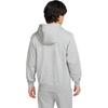 Nike Клубная толстовка на молнии с длинным рукавом в французском стиле для мужчин Серая FN3885-063