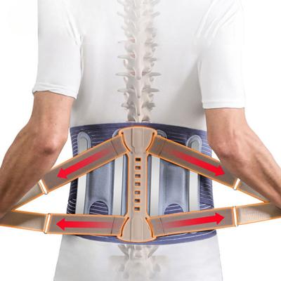 Корсет для спины Немедленное облегчение боли в спине, грыжи межпозвоночного диска, ишиаса, сколиоза. Дышащий поясничный поддерживающий пояс для нижней части спины.