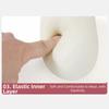 U Shaped Travel Neck Pillow Adjustable Breathable Office Nap Pillow with Long Rope PP Cotton Neck Support Pillow Airplane Travel