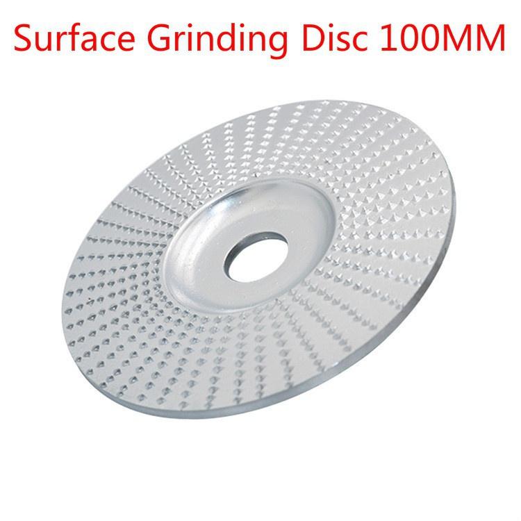 1pc Woodworking Wood Angle Grinding Wheel Tungsten Carbide Coating Bore Shaping Wood Grinding Wheel Angle Grinder Disc
