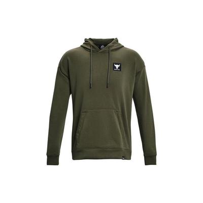 Мужские толстовки Johnson Series Solid Color Training Hoodie Green 1380541-390