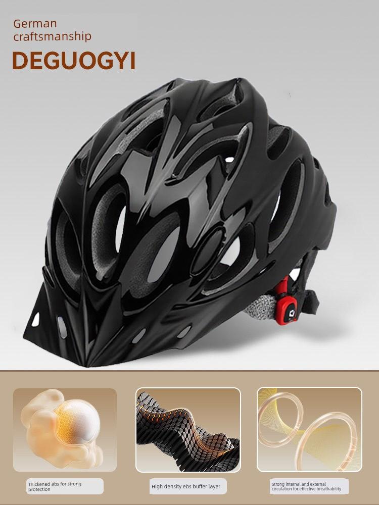 Yu Zhaolin Bicycle Helmet Men's Mountain Bike Road Bike Balance Bike Bicycle Safety Helmet Women's Cycling Equipment