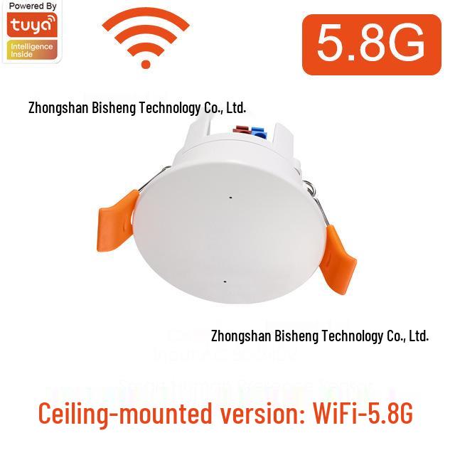 Tuya Smart 5,8 ГГц WiFi Датчик движения Радар для обнаружения человека в реальном времени