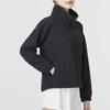 Under Armour Спортивная повседневная куртка с воротником-стойкой, женская, черная 1370738-001