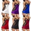 Lingerie European and American Home Lace Suspender Nightdresses Sexy Backless Pajamas Outfit