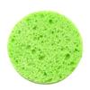 5pcs Natural Face Round Makeup Remover Tool Wood Pulp Sponge Cellulose Compress Cosmetic Puff Facial Washing Sponge Pink Blue