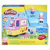 Play-Doh Peppa and the Ice Cream Truck, Peppa and George Figurines, 5 Pots of Modeling Clay, from 3 Years Old