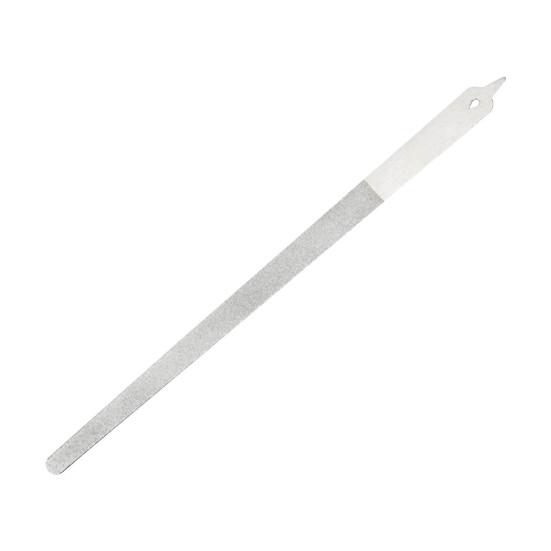 Пилочка для ногтей, двухсторонняя, устойчивая к истиранию, износостойкая, из нержавеющей стали, шлифовальный инструмент для ногтей