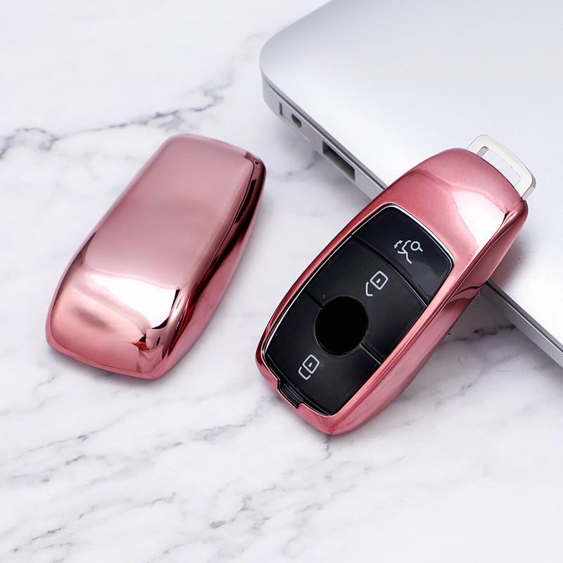 Мягкий чехол для ключей из ТПУ для Mercedes-Benz ACES Class GLA GLC GLE GL GLS CLA CLS AMG W205 W213 W177 W222 E200 E300 C260