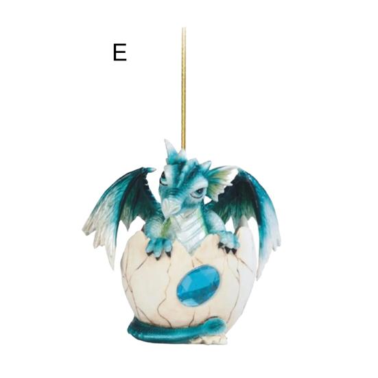 Качающийся дракон, подвесное украшение для зеркала автомобиля, рождественская елка, украшение для автомобиля, акриловый универсальный интерьер автомобиля